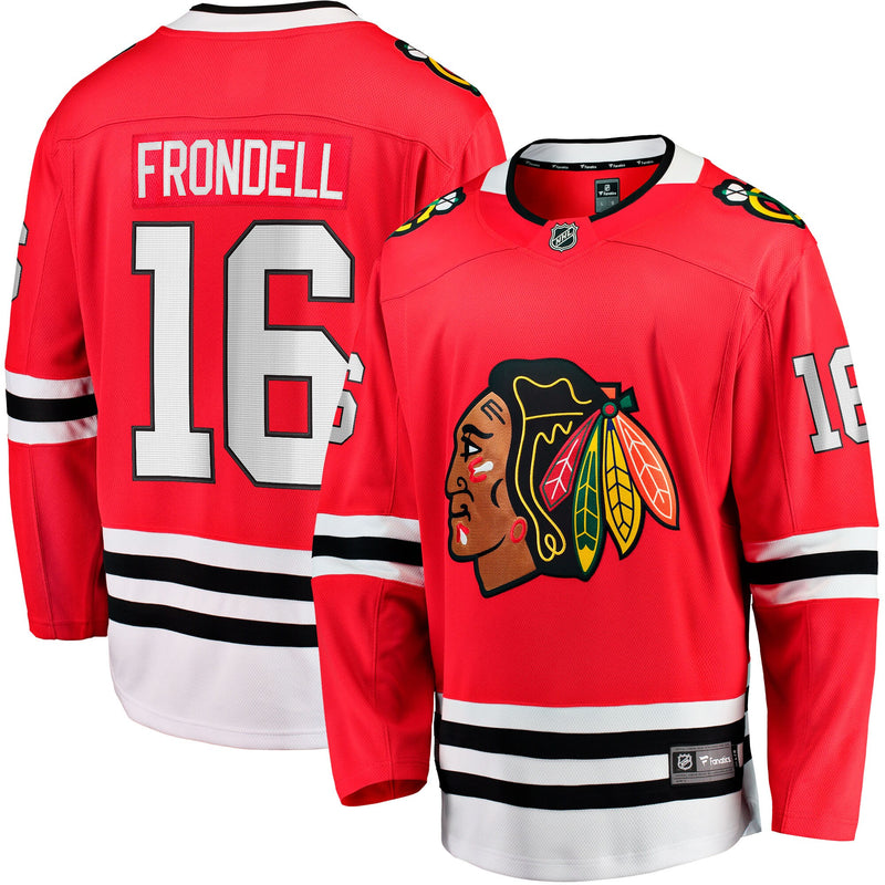 Chicago Blackhawks Anton Frondell Red Breakaway Jersey