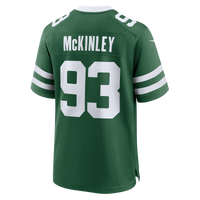 New York Jets Takk McKinley Legacy Green Team Game Jersey