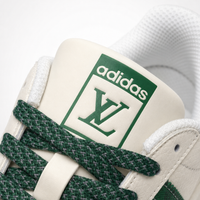 adidas Originals x Louis Vuitton Superstar Sneakers Cream Green Monogram - Unisex