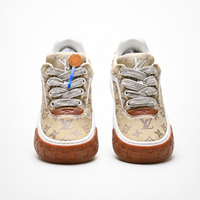Louis Vuitton Tilted Sneakers Beige Monogram - Unisex
