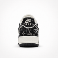 Nike x Louis Vuitton Air Force 1 Low 07 Sneakers Blue Denim Monogram - Unisex