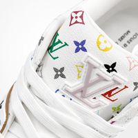 Louis Vuitton Remarque Low Sneakers White Multicolor Monogram - Unisex