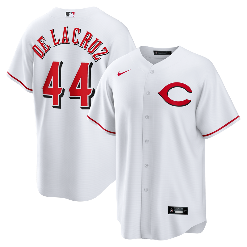 Cincinnati Reds Elly De La Cruz White Alternate 2 Replica Jersey