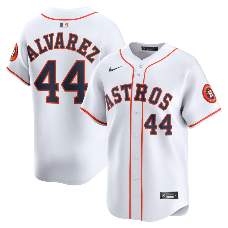 Houston Astros Yordan Alvarez White Home Limited Player Jersey