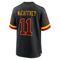 Washington Commanders Luke McCaffrey Black Hail Raiser Alternate Game Jersey