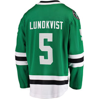 Dallas Stars Nils Lundkvist Kelly Green Home Premier Breakaway Player Jersey