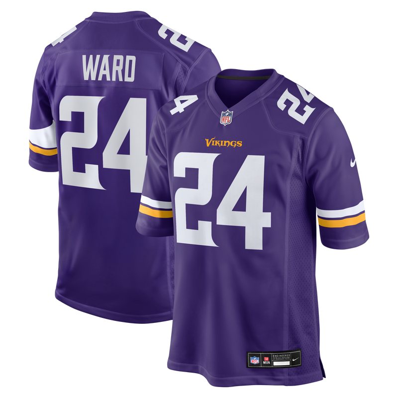 Minnesota Vikings Jay Ward Purple Team Game Jersey
