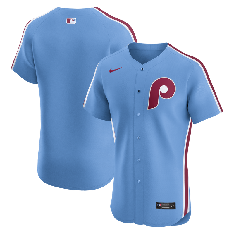 Philadelphia Phillies Light Blue Alternate Elite Jersey