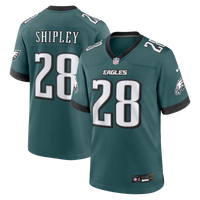 Philadelphia Eagles Will Shipley Midnight Green Team Game Jersey