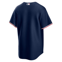 Minnesota Twins Navy Alternate Replica Team Logo Jersey