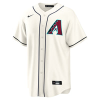 Arizona Diamondbacks Cream Home Custom Replica Jersey