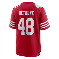 San Francisco 49ers Tatum Bethune Scarlet Game Jersey