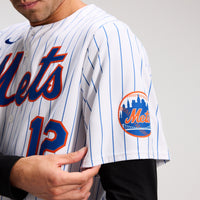New York Mets Francisco Lindor White Home Limited Jersey