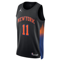 New York Knicks Statement Edition Jersey - Black - Jalen Brunson