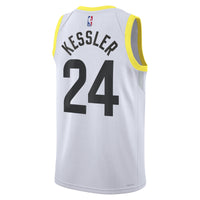Utah Jazz Association Edition Swingman Jersey - White - Walker Kessler