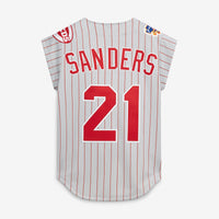 Cincinnati Reds Deion Sanders Gray 1997 Authentic Jersey