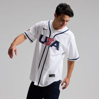 USA Baseball Aaron Judge White 2026 World Baseball Classic Home Stadium Jersey