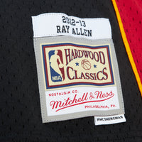 Miami Heat Ray Allen 2012 Authentic Jersey - Black