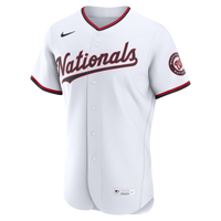 Washington Nationals White Home Authentic Jersey