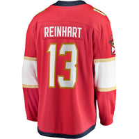 Florida Panthers Sam Reinhart Red Breakaway Player Jersey