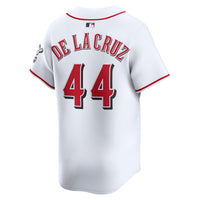 Cincinnati Reds Elly De La Cruz White Home Limited Player Jersey