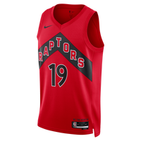 Toronto Raptors Icon Edition Swingman Jersey - Red - Jakob Poeltl