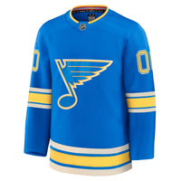 St. Louis Blues Blue Alternate Premium Custom Jersey