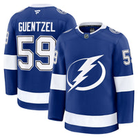 Tampa Bay Lightning Jake Guentzel Blue Home Premium Jersey