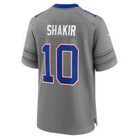 Buffalo Bills Khalil Shakir Gray Nickel City Game Jersey
