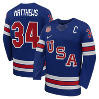 Auston Matthews Royal US Hockey 2026 Home Replica Jersey