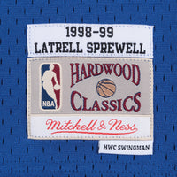 New York Knicks Swingman Jersey Road Latrell Sprewell 1998-99