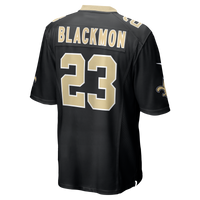 New Orleans Saints Julian Blackmon Black Team Game Jersey