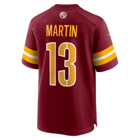 Washington Commanders Tay Martin Burgundy Team Game Jersey