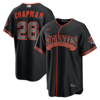 San Francisco Giants Matt Chapman Black Alternate Stadium Jersey