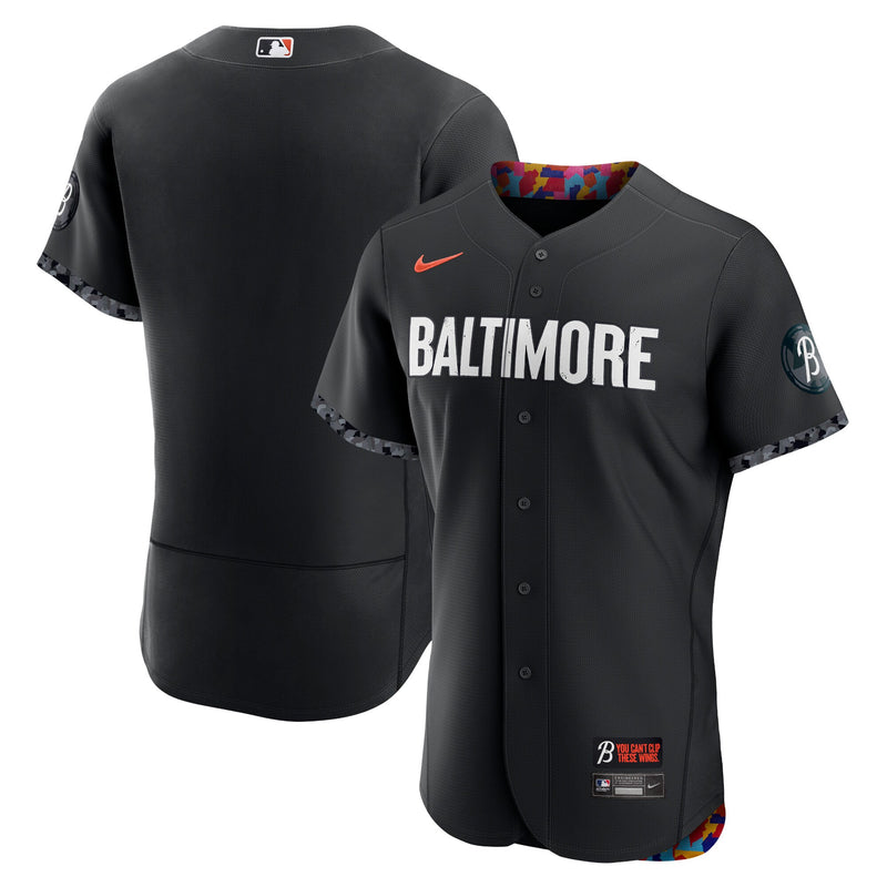Baltimore Orioles Black City Connect Authentic Jersey