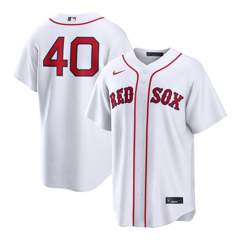 Boston Red Sox Willson Contreras White Home Replica Jersey