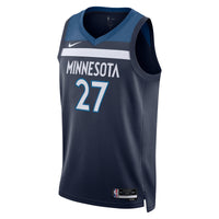 Minnesota Timberwolves Icon Edition Swingman Jersey - Navy - Rudy Gobert