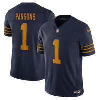 Green Bay Packers Micah Parsons Navy Alternate Vapor F.U.S.E. Stitched Limited Jersey