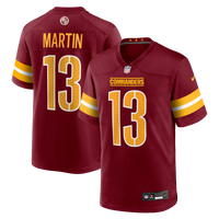 Washington Commanders Tay Martin Burgundy Team Game Jersey