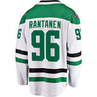 Dallas Stars Mikko Rantanen White Away Breakaway Jersey