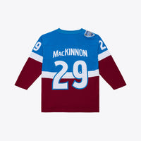 Colorado Avalanche Nathan MacKinnon Blue 2020 Power Play Jersey
