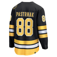 Boston Bruins David Pastrnak Black Home Breakaway Player Jersey