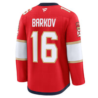 Florida Panthers Aleksander Barkov Red Home Premium Jersey