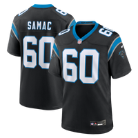 Carolina Panthers Nick Samac Black Team Game Jersey