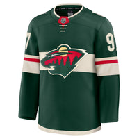 Minnesota Wild Kirill Kaprizov Green Home Premium Jersey