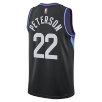 Utah Jazz Statement Edition Swingman Jersey - Black - Darryn Peterson
