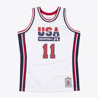 USA Basketball Authentic Jersey Karl Malone 1992