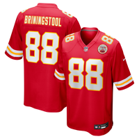 Kansas City Chiefs Jake Briningstool Red Team Game Jersey