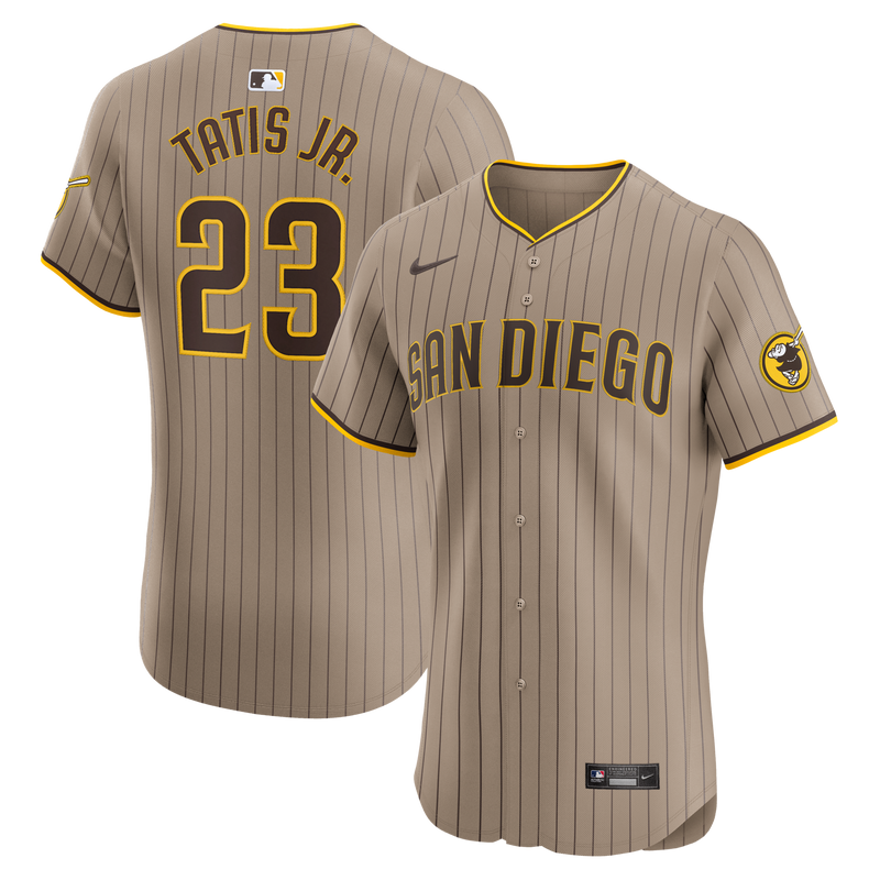 San Diego Padres Fernando Tatis Jr. Sand Alternate Elite Player Jersey