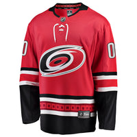 Carolina Hurricanes Red Alternate Breakaway Custom Jersey